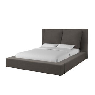 Wade logan littrell upholstered deals platform bed